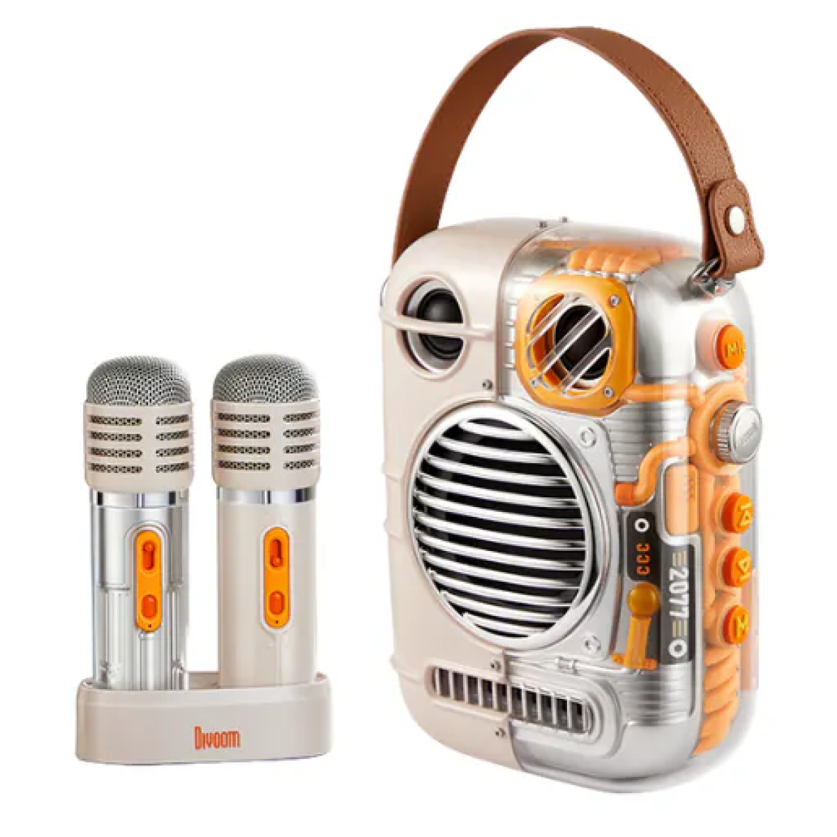 Divoom Spark Pro 便攜式雙咪派對藍牙喇叭